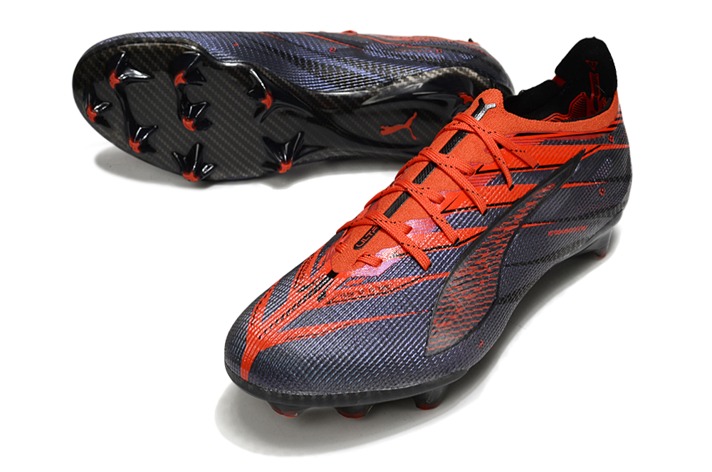 Puma Ultra 5 | Mignight Dark Ash Gray | Volcano Orange