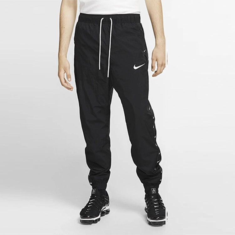 Nike As Nsw Swoosh Pant Side Sports Pants | Black