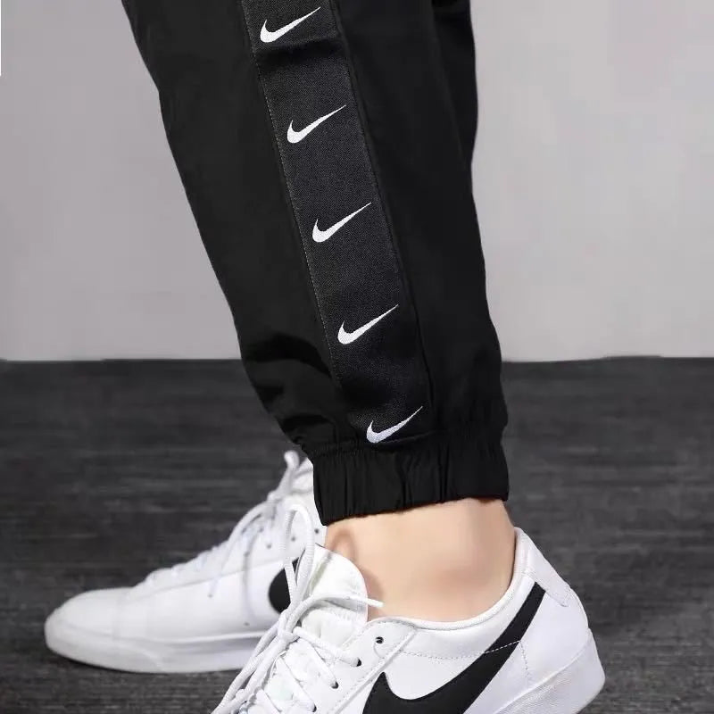 Nike As Nsw Swoosh Pant Side Sports Pants | Black