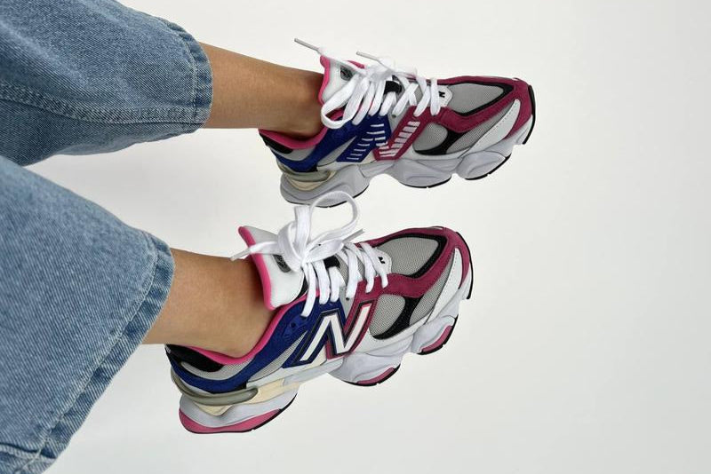 New Balance 9060 | White | Pink