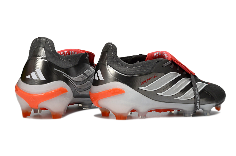 Adidas Predator | Ash Gray | Titanium | Red