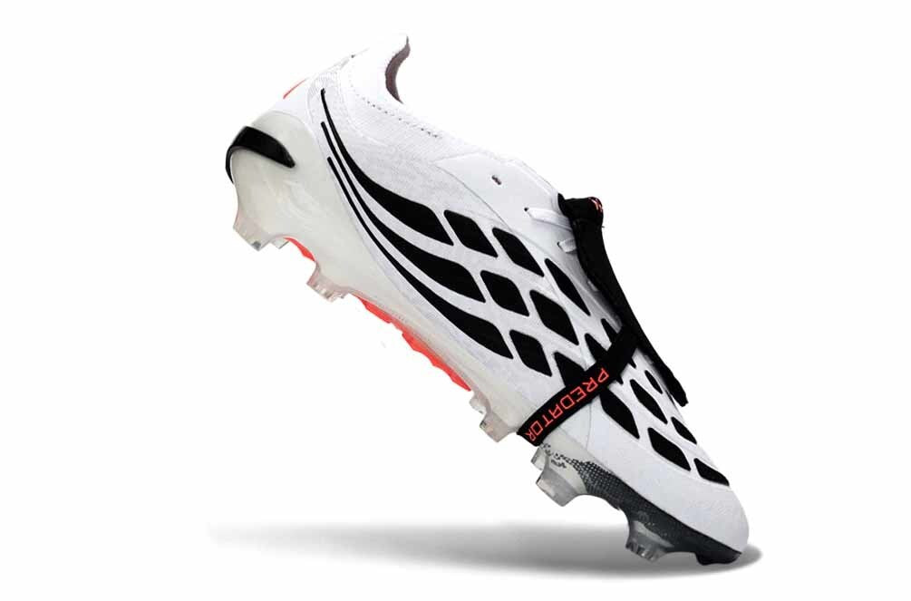 Adidas Predator | White | Black | Red Ombre
