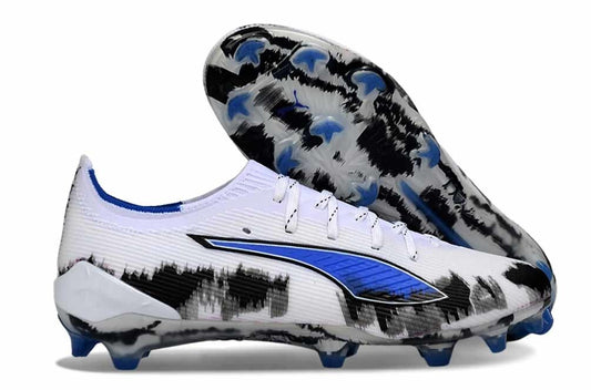 Puma Ultra Ultimate | White | Abstract Black | Blue
