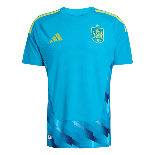 Spain Goalkeeper Blue Shirt World Cup 2026