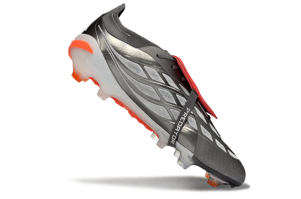 Adidas Predator | Ash Gray | Titanium | Red