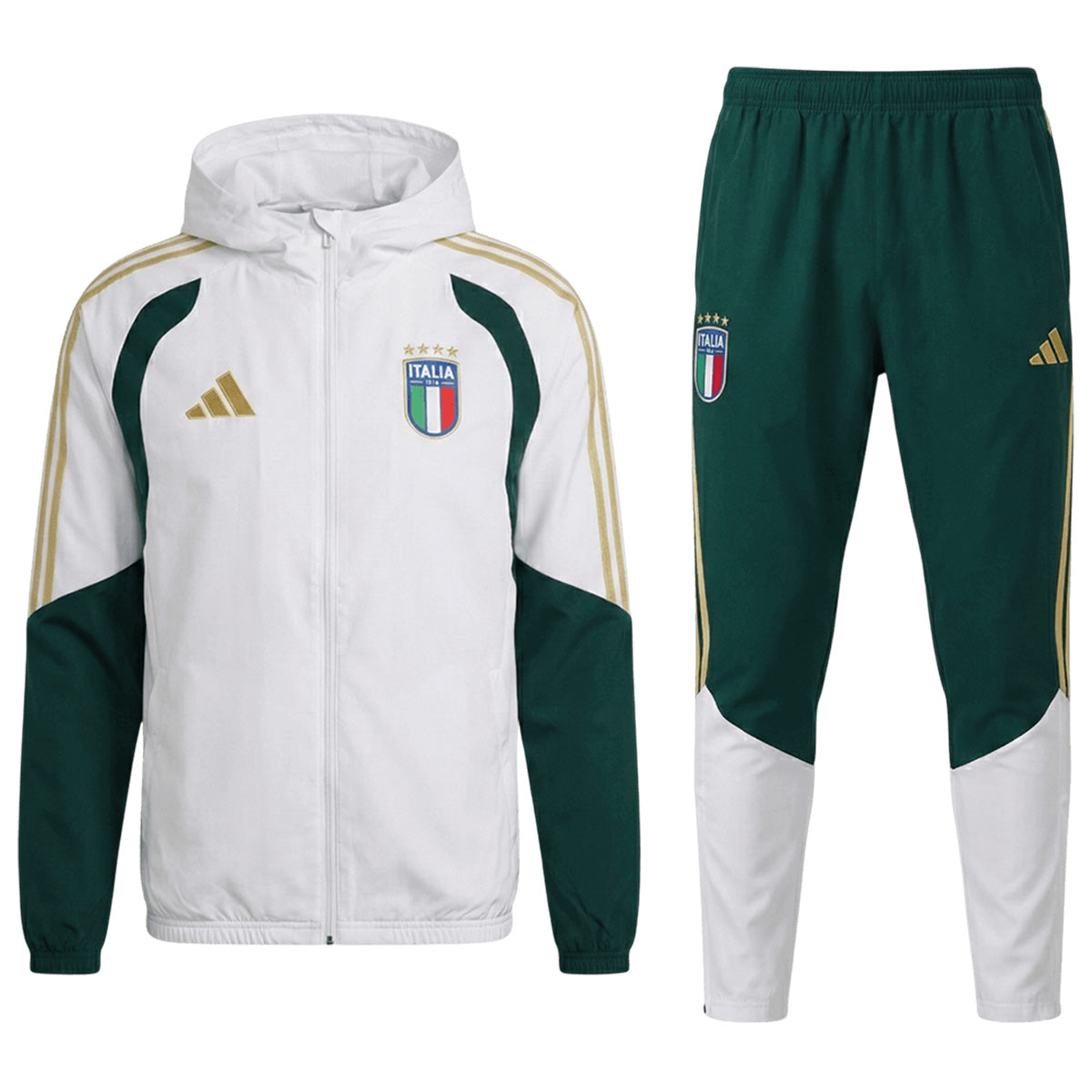 Italy Training Kit | Green | White 2025/26
