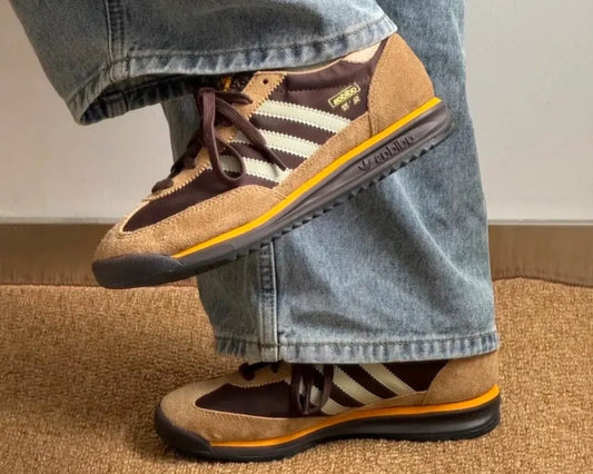 Adidas SL 72 | Brown | Putty Grey | Preloved Yellow
