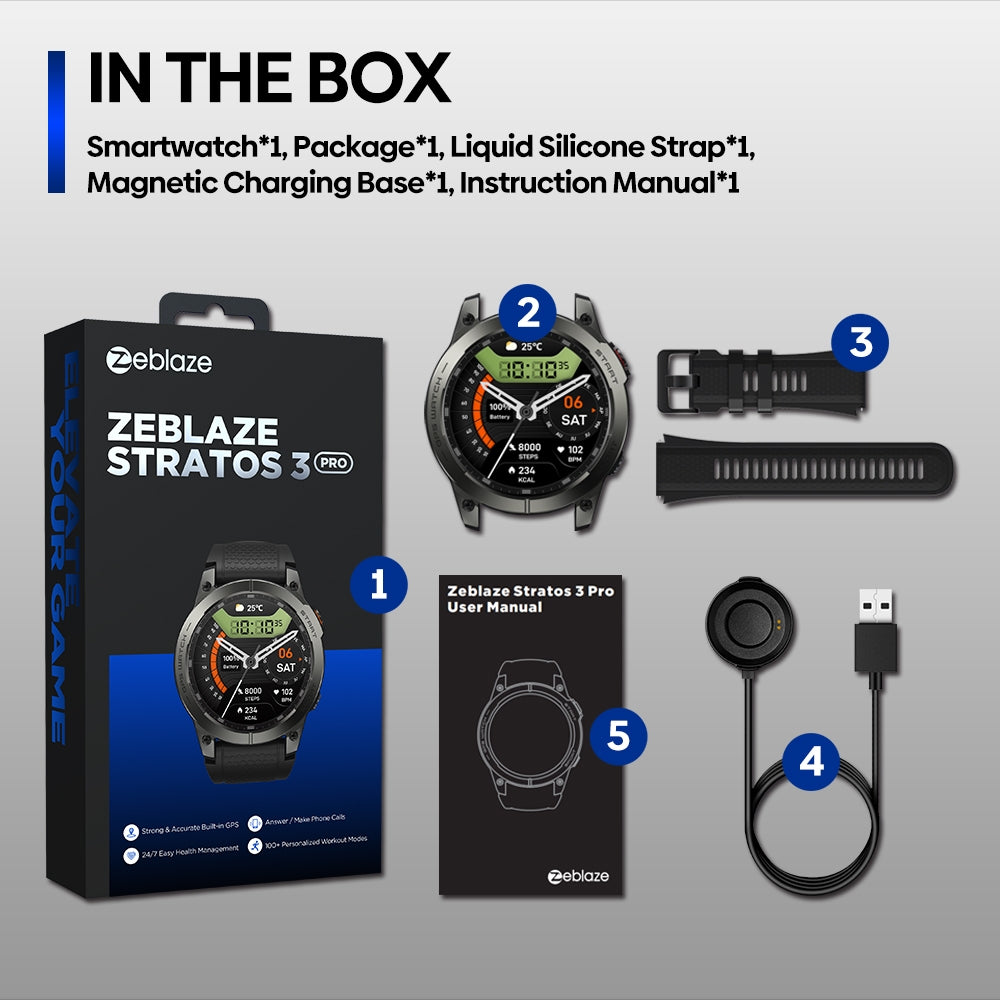Zeblaze Stratos 3 Pro