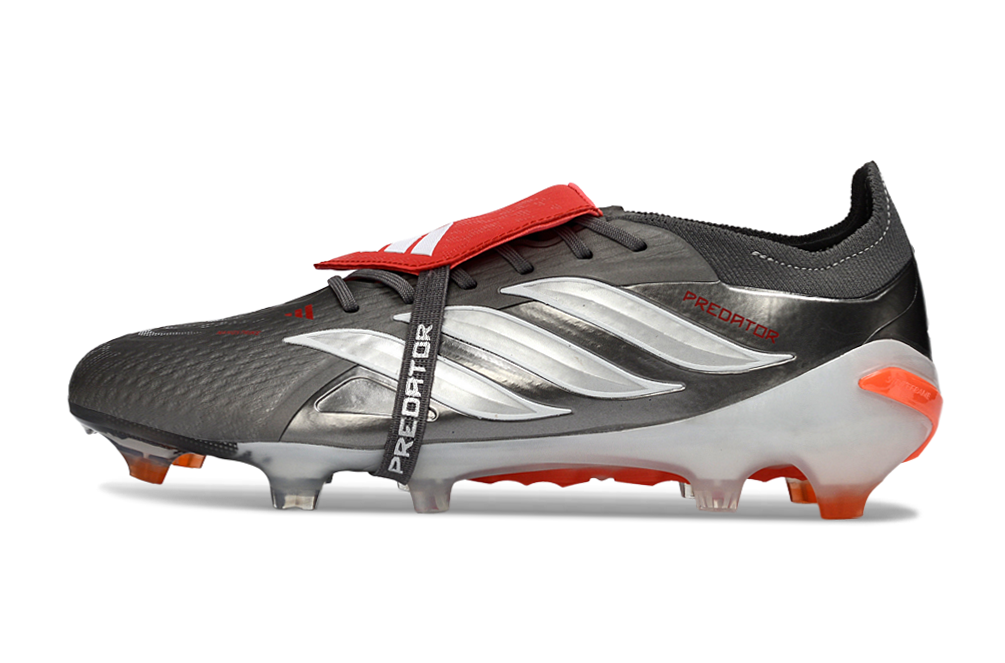 Adidas Predator | Ash Gray | Titanium | Red