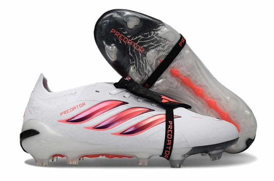 Adidas Predator | White | Black | Red Ombre
