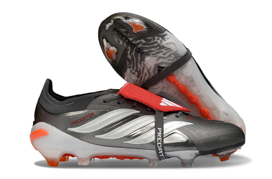 Adidas Predator | Ash Gray | Titanium | Red